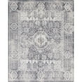 thumbnail image 1 of Unique Loom Bushwick Brighton Rug Gray/Beige 8' x 10' Rectangle Border Bohemian Perfect For Living Room Bed Room Dining Room Office, 1 of 6