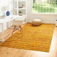 thumbnail image 1 of Unique Loom Calypso Collection Area Rug - Mento (2' x 3' Rectangle Yellow/Blue), 1 of 7