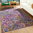 thumbnail image 1 of Unique Loom Calypso Collection Area Rug - Tobago (7' 10" x 10' Rectangle Multi/Green), 1 of 7