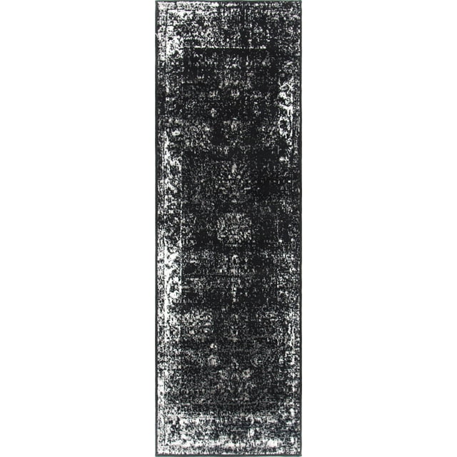 Unique Loom Casino Sofia Distressed Floral Area Rug or Runner