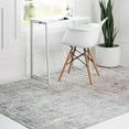 thumbnail image 1 of Unique Loom Caspian Collection Area Rug - Baku (9' x 12' 2" Rectangle Gray/Silver), 1 of 5