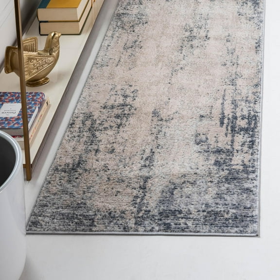 Unique Loom Caspian Collection Area Rug - Behshahr (2' 2" x 6' 1" Runner Bone/Gray)
