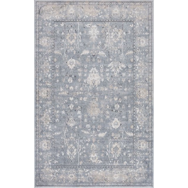 Unique Loom Portland Collection Area Rug Central (5' 1 x 8' Rectangle