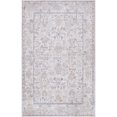 "Unique Loom Portland Collection 10' x 14'1"" Ivory/Gray Area Rug
