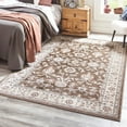 thumbnail image 1 of Unique Loom Charlotte Collection Area Rug - Carmel (3' 1" x 5' 3" Rectangle Brown/Ivory), 1 of 6