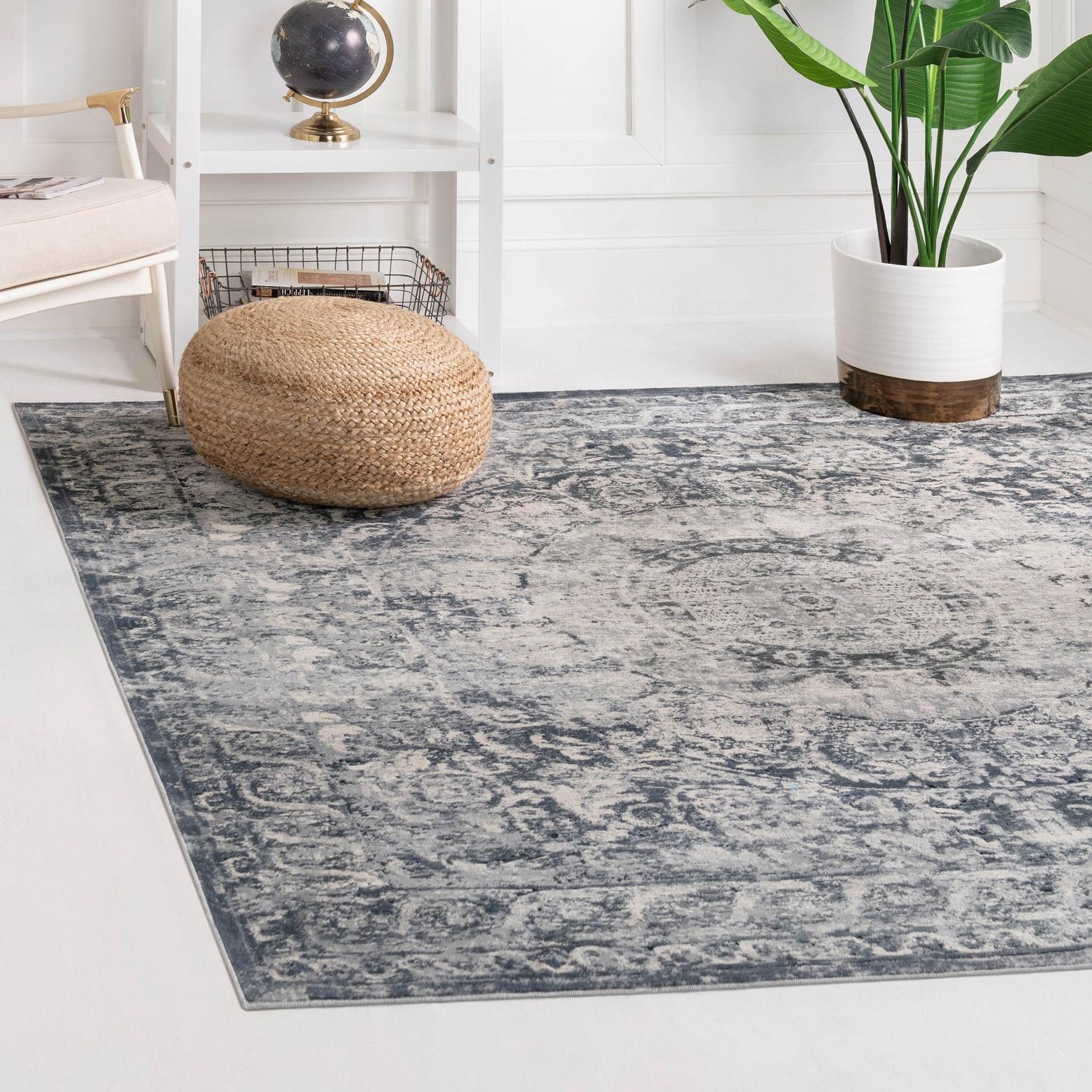 Unique Loom Chateau Collection Area Rug - Grant (7' 1