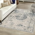 thumbnail image 1 of Unique Loom Chateau Collection Area Rug - Hoover (9' x 12' Rectangle Dark Blue/Beige), 1 of 7