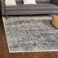 thumbnail image 1 of Unique Loom Chateau Collection Area Rug - Jefferson (7' 1" Square Blue Gray/Beige), 1 of 6