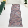 thumbnail image 1 of Unique Loom Sisu Collection Area Rug - Chennai (2' x 6' Runner Multi/Brown), 1 of 7