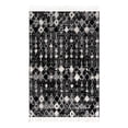 thumbnail image 1 of Unique Loom Cherokee Collection Area Rug - Clemson (4' x 6' Rectangle Fossil Gray/Black), 1 of 12