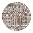 thumbnail image 1 of Unique Loom Cherokee Collection Area Rug - Clemson (7' Round Rust Multi/Ivory), 1 of 11