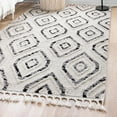 thumbnail image 1 of Unique Loom Cherokee Collection Area Rug - Gatlinburg (9' x 12' Rectangle Black and White), 1 of 13