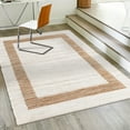 thumbnail image 1 of Unique Loom Chindi Jute Collection Area Rug (10' x 14' 1" Rectangle White and Natural/Natural), 1 of 13