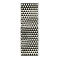 thumbnail image 1 of Unique Loom Chindi Jute Collection Area Rug (2' 2" x 6' 1" Runner Black and White), 1 of 8