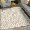 thumbnail image 1 of Unique Loom Chindi Jute Collection Area Rug (2' x 3' 1" Rectangle White/Natural), 1 of 11