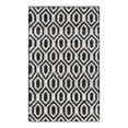 thumbnail image 1 of Unique Loom Chindi Jute Collection Area Rug (4' 1" x 6' 1" Rectangle Black and White), 1 of 10