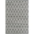 thumbnail image 1 of Unique Loom Chindi Jute Collection Area Rug (7' 1" x 10' Rectangle Black and White), 1 of 4