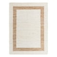 thumbnail image 1 of Unique Loom Chindi Jute Collection Area Rug (9' x 12' Rectangle White and Natural/Natural), 1 of 11