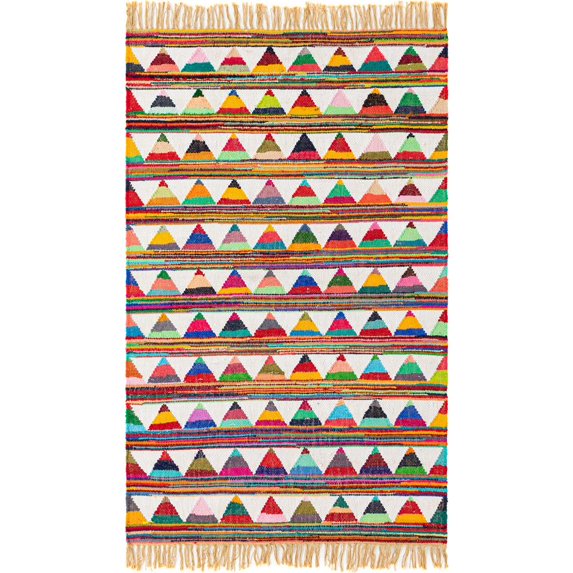 Unique Loom Rectangular 4x6 Rug in Multi (3153163)