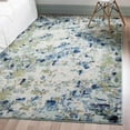 thumbnail image 1 of Unique Loom Chromatic Collection Area Rug - Champagne (9' x 12' 2" Rectangle Light Blue/Blue), 1 of 7
