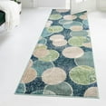 thumbnail image 1 of Unique Loom Chromatic Collection Area Rug - Seaside (2' 7" x 10' Runner Navy Blue/Beige), 1 of 7