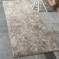 thumbnail image 1 of Unique Loom Chromatic Collection Area Rug - Stormy (2' 7" x 10' Runner Gray/Beige), 1 of 7