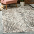 thumbnail image 1 of Unique Loom Chromatic Collection Area Rug - Stormy (9' x 12' Rectangle Gray/Beige), 1 of 7