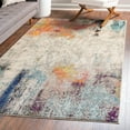 thumbnail image 1 of Unique Loom Chromatic Collection Area Rug - Tybee (9' x 12' 2" Rectangle Beige/Blue), 1 of 7