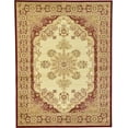 thumbnail image 1 of Unique Loom Color Bordered Traditional Area Rug, Beige/Red/Off-White, 9' 0 x 12' 0, 1 of 8