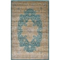 thumbnail image 1 of Unique Loom Color Bordered Traditional Area Rugs, Blue, 1 of 6