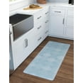 thumbnail image 1 of Unique Loom Comfort Mat Collection - Circles (2'  x 3' Rectangle Blue/Ivory), 1 of 5