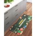 thumbnail image 1 of Unique Loom Comfort Mat Collection - Festivity (2'  x 3' Rectangle Green/Beige), 1 of 5