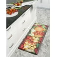 thumbnail image 1 of Unique Loom Comfort Mat Collection - Harvest (2' x 5' Rectangle Multi/Beige), 1 of 5