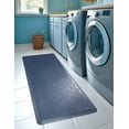 thumbnail image 1 of Unique Loom Comfort Mat Collection - Lattice (2' x 3' Rectangle Navy Blue), 1 of 5