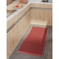 thumbnail image 1 of Unique Loom Comfort Mat Collection - Solid (2'  x 3' Rectangle Burgundy Red), 1 of 5