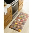 thumbnail image 1 of Unique Loom Comfort Mat Collection - Spices (2'  x 3' Rectangle Multi/Beige), 1 of 5
