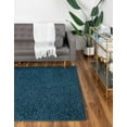 thumbnail image 1 of Unique Loom Comfort Solid Shag Rug, 1 of 5