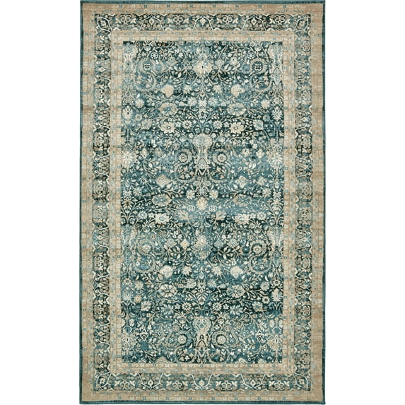 Unique Loom Coronado Cambridge Vintage Floral Area Rug or Runner