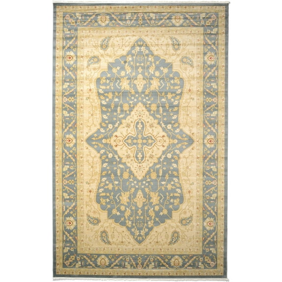 Unique Loom Daisy Edinburgh Vintage Floral Area Rug or Runner