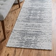 thumbnail image 1 of Unique Loom Decatur Collection Area Rug - Static (2' x 7' 10" Runner Ivory/Gray), 1 of 6