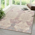 thumbnail image 1 of Unique Loom Deepa Collection Area Rug - Babble (6' x 8' 9" Rectangle Ivory/Blue), 1 of 6