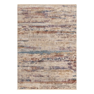 Unique Loom Deepa Collection Area Rug - Beatriz (4' x 5' 10" Rectangle Multi/Beige)