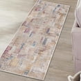 thumbnail image 1 of Unique Loom Deepa Collection Area Rug - Boone (2' 6" x 12' Runner Ivory/Beige), 1 of 11