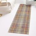 thumbnail image 1 of Unique Loom Deepa Collection Area Rug - Gingham (2' x 6' Runner Multi/Blue), 1 of 6