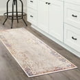 thumbnail image 1 of Unique Loom Deepa Collection Area Rug - Ombre (2' x 6' Runner Ivory/Beige), 1 of 7