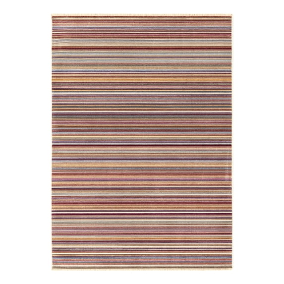 Unique Loom Deepa Collection Area Rug - Static (4' x 5' 10" Rectangle Multi/Gray)