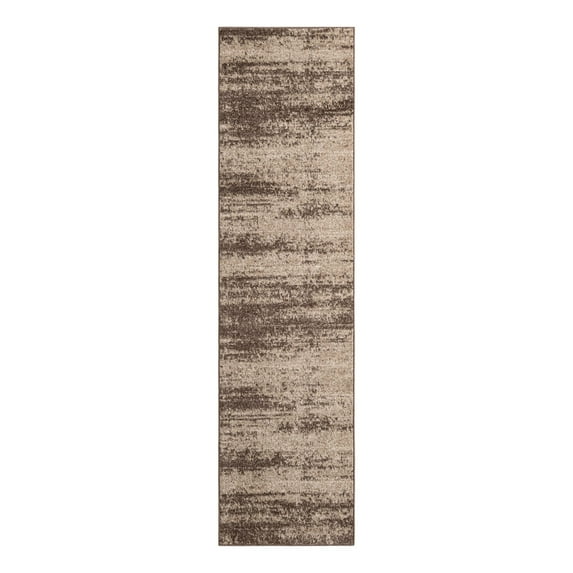 Unique Loom Del Mar Collection Area Rug - Lucille (2' 7" x 10' Runner Brown/Ivory)