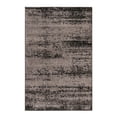 thumbnail image 1 of Unique Loom Del Mar Collection Area Rug - Lucille (4' 1" x 6' 1" Rectangle Dark Gray/Ivory), 1 of 10
