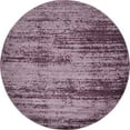 thumbnail image 1 of Unique Loom Del Mar Collection Area Rug - Lucille (6' 1" Round Violet), 1 of 8