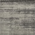 thumbnail image 1 of Unique Loom Del Mar Collection Area Rug - Lucille (7' 10" Square Dark Gray/Ivory), 1 of 4